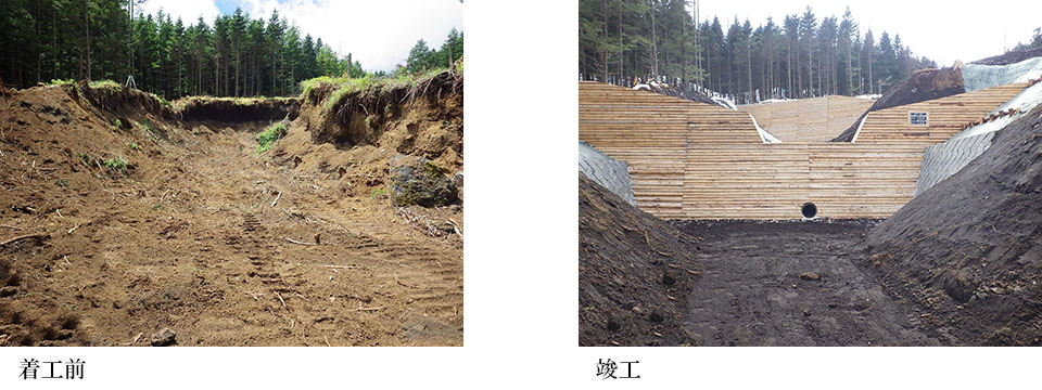 一の橋治山工事