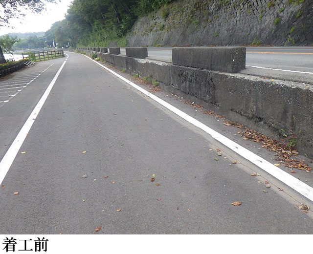 一般県道山北山中湖線道路工事